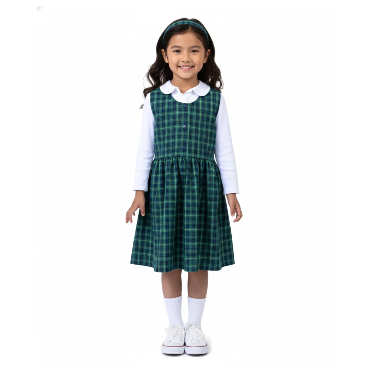 Katherine Delmar Burke School Plaid Jumper | Academix Apparel Katherine Delmar Burke School Plaid Jumper | Academix Apparel
