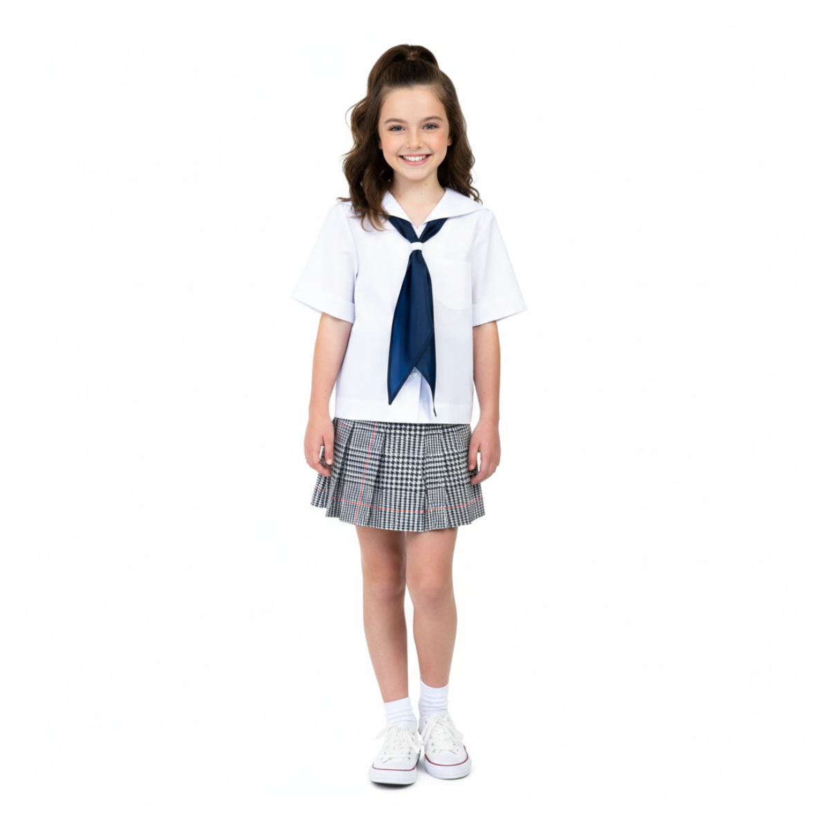 Navy Dress Uniform Scarf | Convent & The Evans School Navy Dress Uniform Scarf | Convent & The Evans School