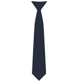 NDV Boys Dress Uniform Neck Tie - Clip On