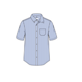 Evans Dress Uniform Button Down - Short Sleeve