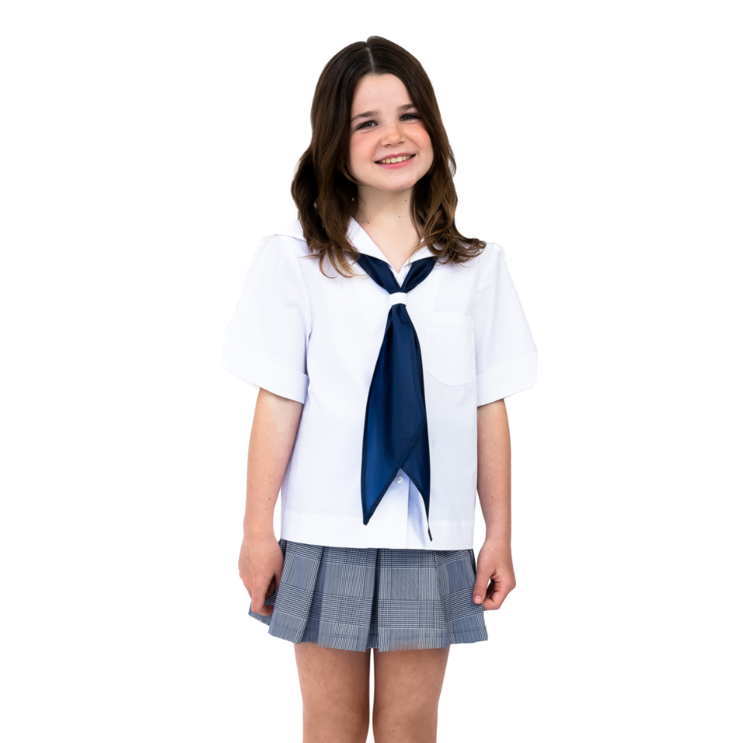 Convent of the Sacred Heart School Middy Dress Uniform Blouse