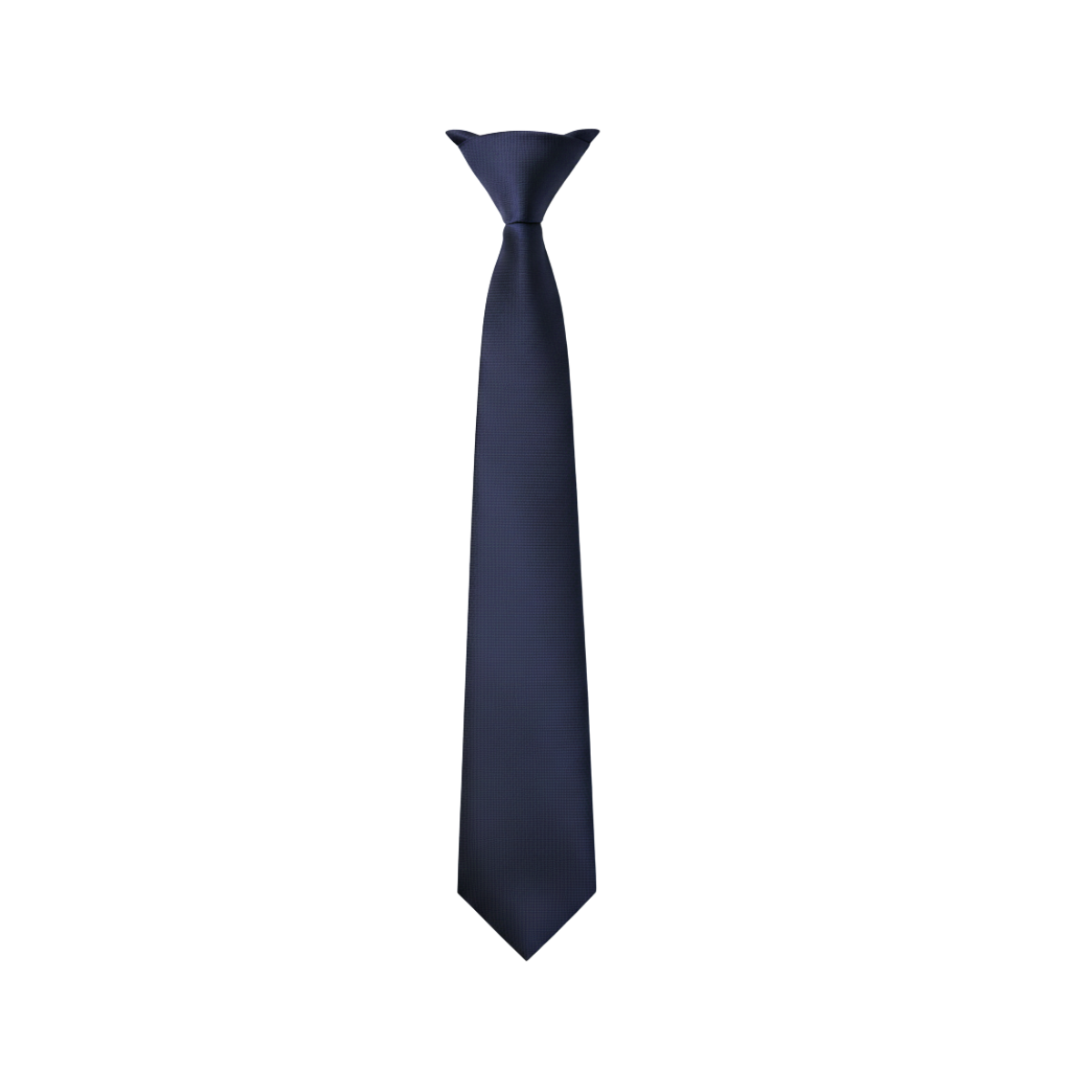 École Notre Dame des Victoires navy blue redi-knot tie boys grades 3 through 8 full uniform dress day required San Francisco