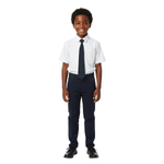 École Notre Dame des Victoires navy blue redi-knot tie boys grades 3 through 8 full uniform dress day required San Francisco