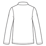 Burke's Peter Pan Collar Polo - Long Sleeve (Pre-Order for July Shipping)