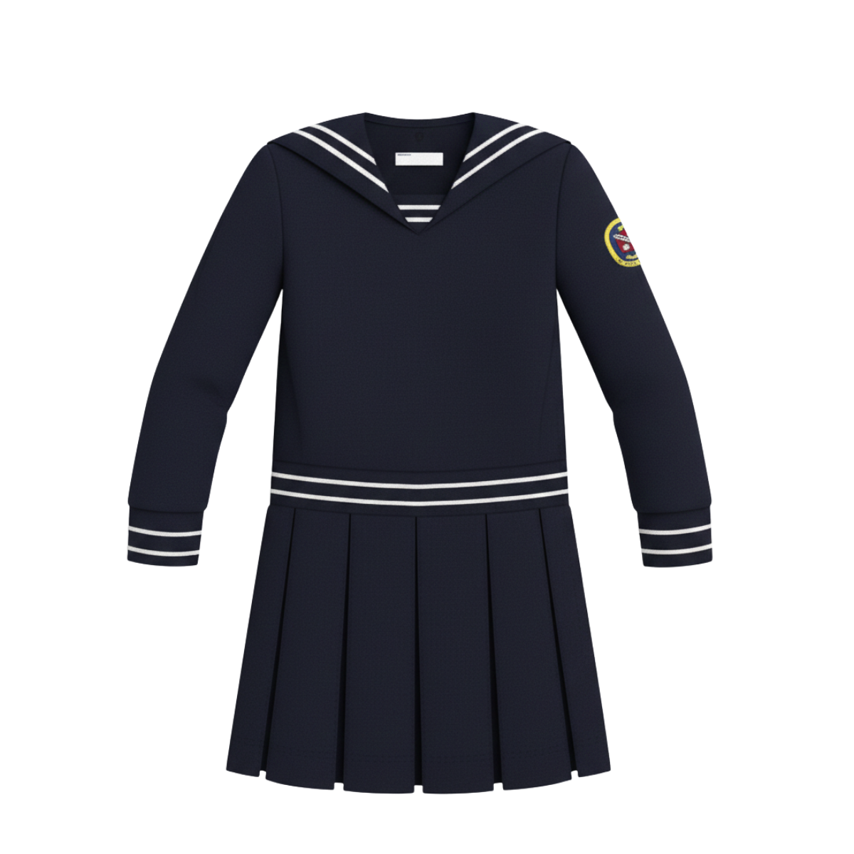 long sleeve sailor dress Evans Sailor Dress