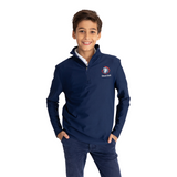 Stuart Hall Performance Quarter Zip Pullover Navy