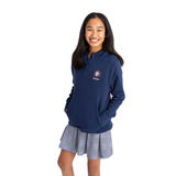 Convent Quarter Zip Hoodie Navy