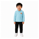 Hiba 100% Cotton Polo - Long Sleeve (Pre-Order for late July Shipping)