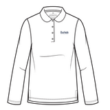 Burke's Peter Pan Collar Polo - Long Sleeve (Pre-Order for July Shipping)
