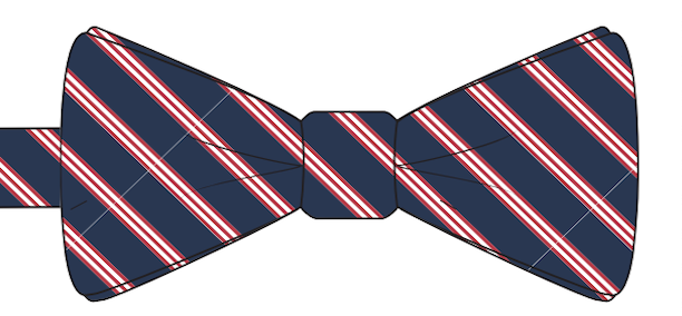 Stuart Hall Bow Tie - Pretied