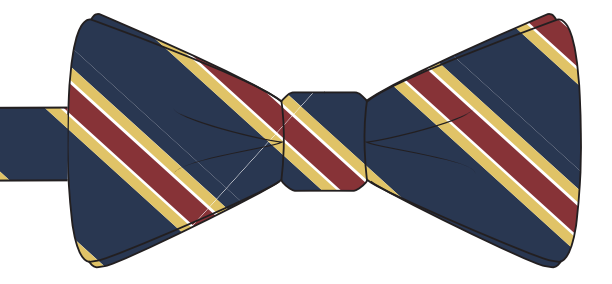 Stuart Hall Bow Tie - Pretied