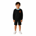 Hiba Academy Bay Area black crew neck pullover all students Pre-K3 through 1st grade optional outerwear San Francisco