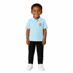 Hiba Academy Bay Area powder blue short sleeve 100% cotton polo all students Pre-K3 through 1st grade daily uniform San Francisco